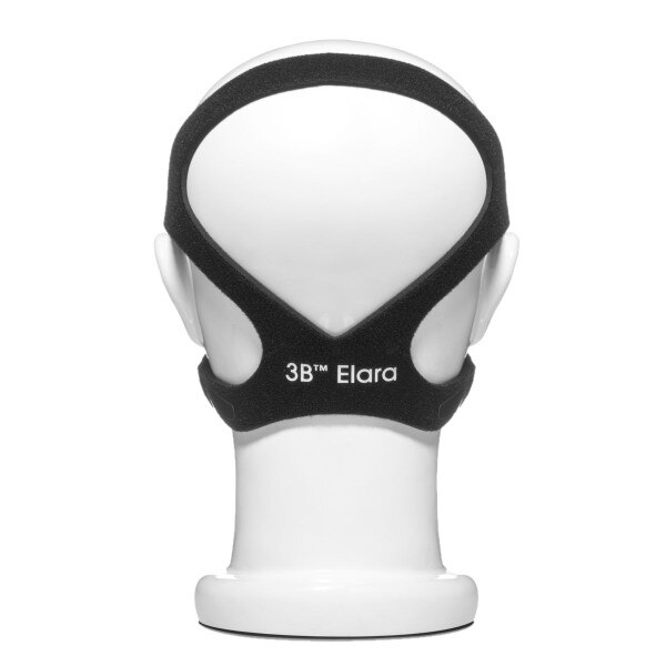 Black 3B Elara Headgear on Head